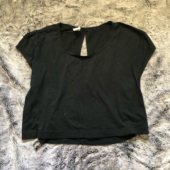 Oversized Tee with Open Back - Picture 1 of 5